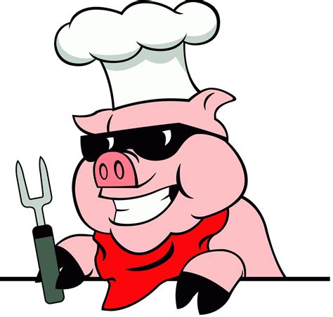 Pig bbq clipart free images - WikiClipArt