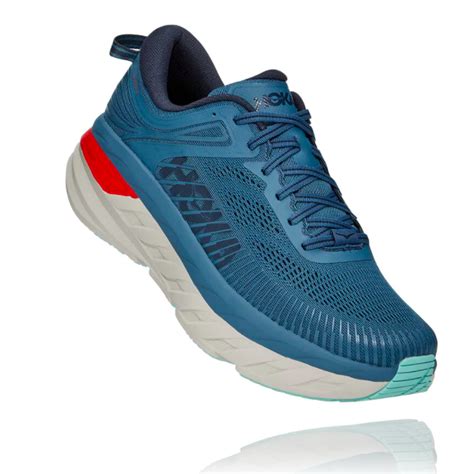 Hoka One One Men's Bondi 7 Real Teal | Laurie's Shoes