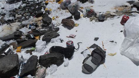 Mt Everest: Mountain clean-up unearths dead bodies, tonnes of rubbish ...