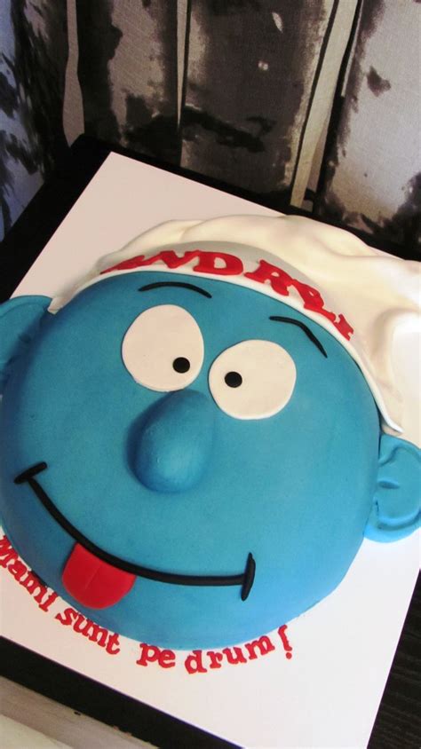 SMURF CAKE | Birthday party, Smurfs party, Themed cakes