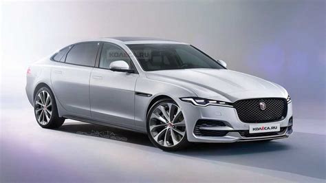 2021 Jaguar XJ Rendered With Fierce Fascia But We Expect More