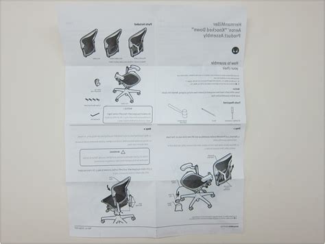 Herman Miller Aeron Chair Assembly Instructions - Chairs : Home ...