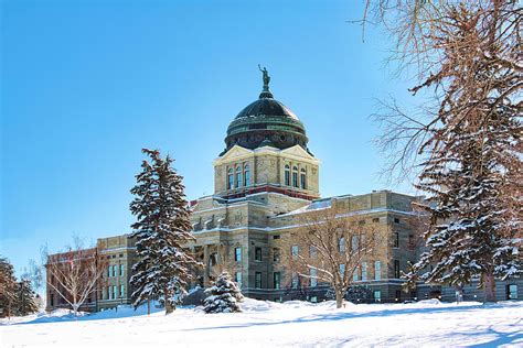 Montana State Capitol Building in Helena, Montana 2 Photograph by ...