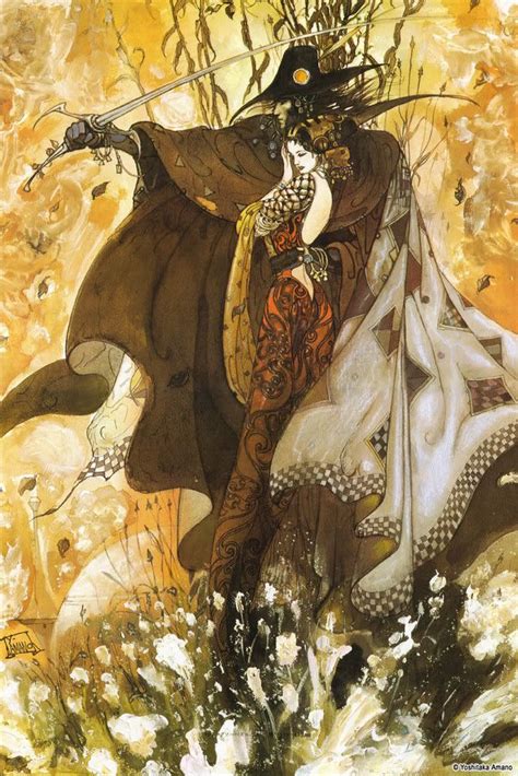 Middlejapan 0: Yoshitaka Amano | Illustrasjon