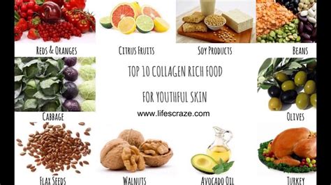 Top 10 Collagen Rich Food For Youthful Skin Short Video | Collagen rich ...