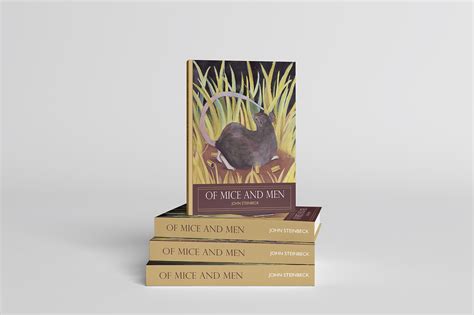 Of Mice and Men Book Cover on Behance