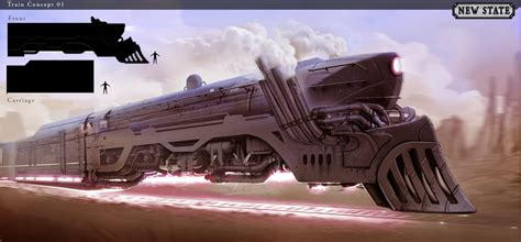 Alex Speed - New State - Steam Train Concept