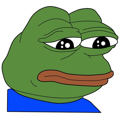 sad frog meme - Clip Art Library