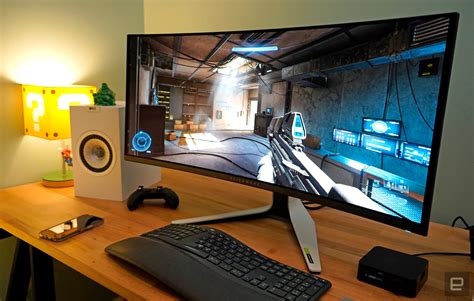 Alienware's QD-OLED gaming monitor is an ultrawide marvel | Engadget