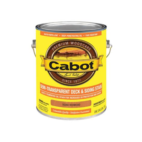 Cabot Semi-Transparent Redwood Stain | Gilford Hardware