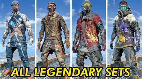 Dying Light 2 - All Legendary Outfits Tier 9 Gear Sets COMPLETE (Medic ...