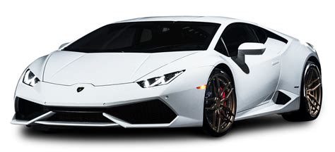 White Lamborghini Huracan Car PNG Image - PurePNG | Free transparent ...