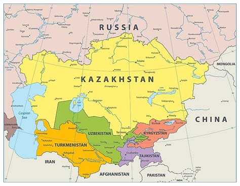 What Are The Five Regions Of Asia? - WorldAtlas