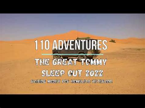 First recce for the Great Tommy sleep out 2022. - YouTube