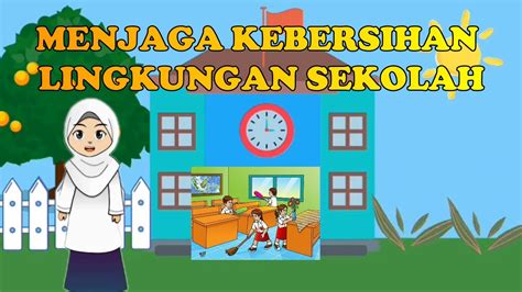 Gambar Kartun Jagalah Kebersihan Sekolah - IMAGESEE