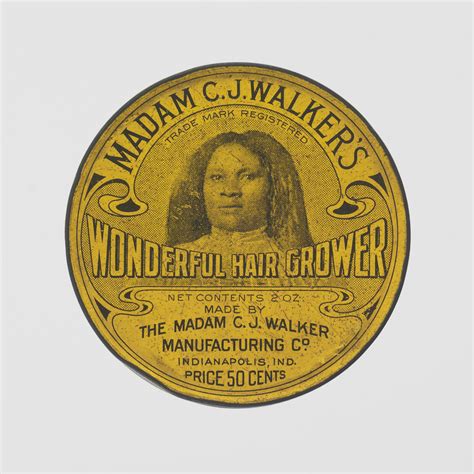 Madam C.J. Walker’s “Wonderful Hair Grower | National Museum of African ...