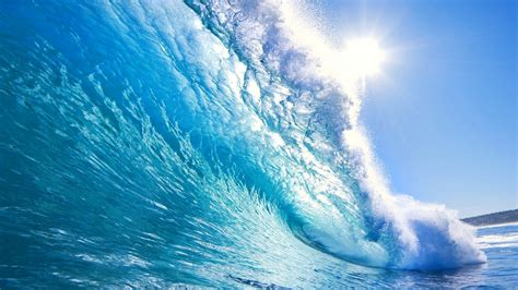 Blue Sea Waves Wallpapers - Wallpapers