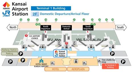 Kansai International Airport Map