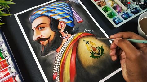 Shivaji Maharaj Painting Images - Draw-uber