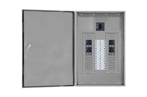 Larson Electronics - 400A Power Panelboard, 3PH Main Breaker Panel, 24 ...