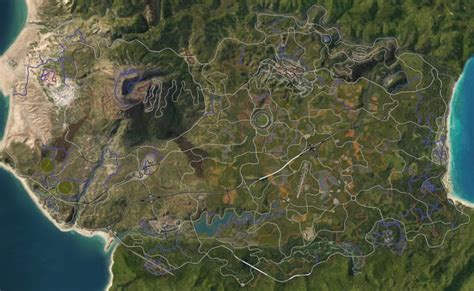 Here is the FH5 map of all roads unused in Horizon routes : r/ForzaHorizon