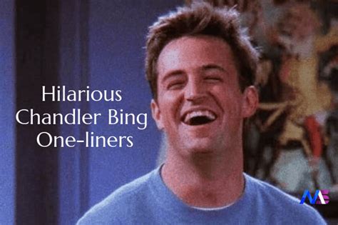 27 Hilarious Chandler Bing One-liners - Moodswag