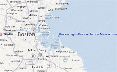 Map Of Boston Harbor