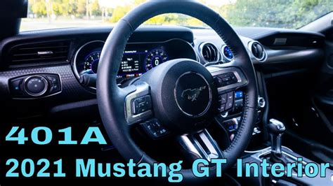 2021 MUSTANG GT PREMIUM | Interior Overview - YouTube