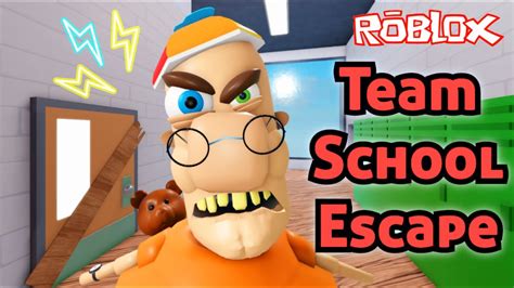 Roblox Team School Escape! TEAMWORK OBBY Speedrun Walkthrough - YouTube