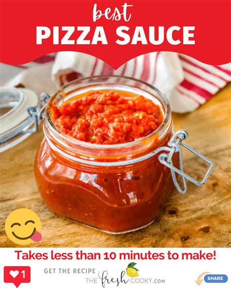 How to Make Pizza Sauce | Best Pizza Sauce | Easy & Thick • The Fresh Cooky