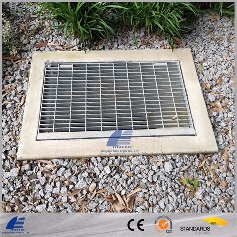 Galvanized Heavy Duty Steel Grate for Trench, Sump, Drainage Cover ...