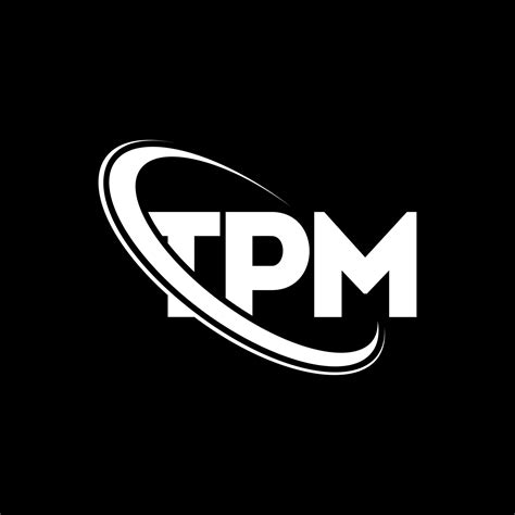 TPM logo. TPM letter. TPM letter logo design. Initials TPM logo linked ...