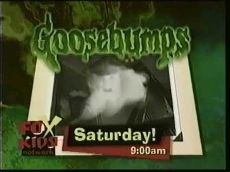 Goosebumps Fox Kids Promo [April 1997] - YouTube