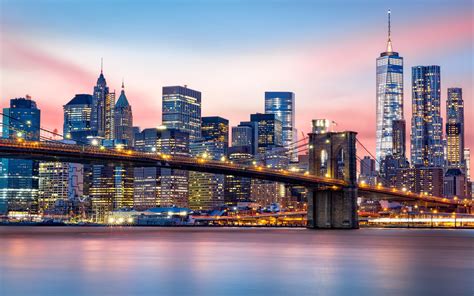 Brooklyn Bridge Sunset Wallpaper