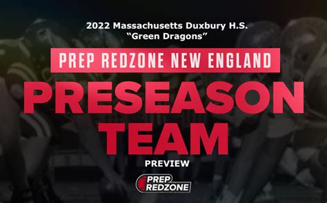 2022 Season Preview: Duxbury High School "Dragons" - Prep Redzone