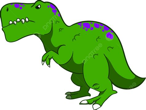 Simple T Rex Clipart Cartoon Dinosaur Illustration Vector Dinosaur ...