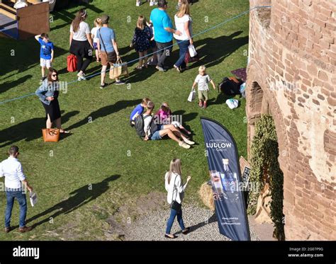 Ludlow Food Festival Stock Photo - Alamy