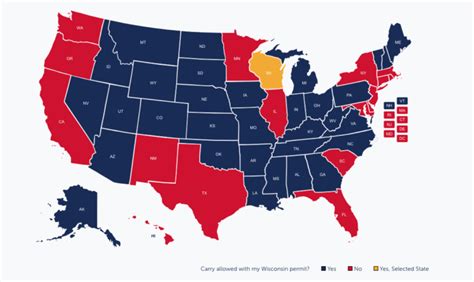 Us Map Gun Laws - Gretal Gilbertine