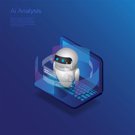 AI Analysis Robot 702058 Vector Art at Vecteezy