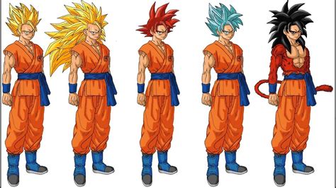 DBZMacky All Super Saiyan Forms MULTIPLIERS (DBZ/DBGT/DBS) - YouTube