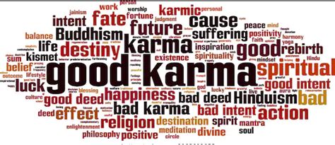 Good Karma Vs. Bad Karma