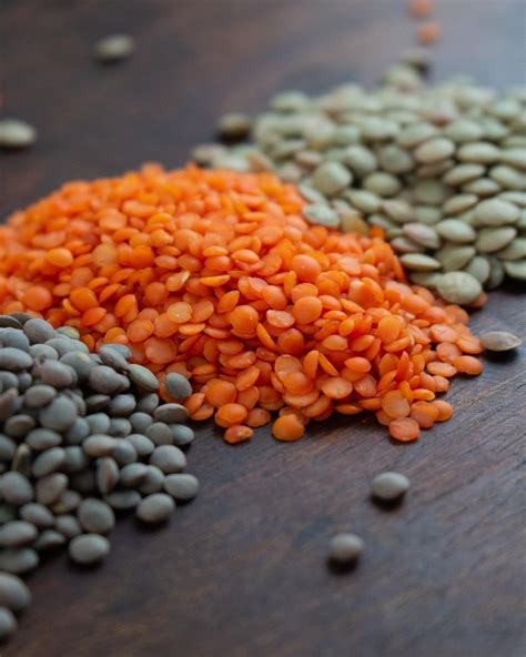 Lentils (Lens culinaris) originally come from the Near East and have ...