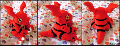 Guilmon Plush by d215lab on DeviantArt