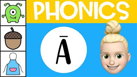 Long A Sound | Phonics for Kids - YouTube