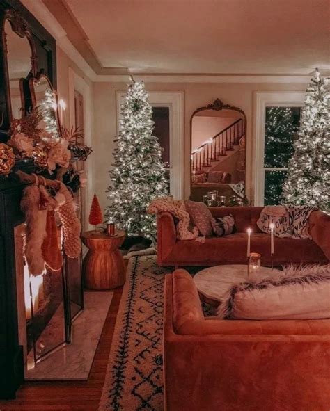 42 Cozy French Country Living Room Decor Ideas | Christmas living rooms ...