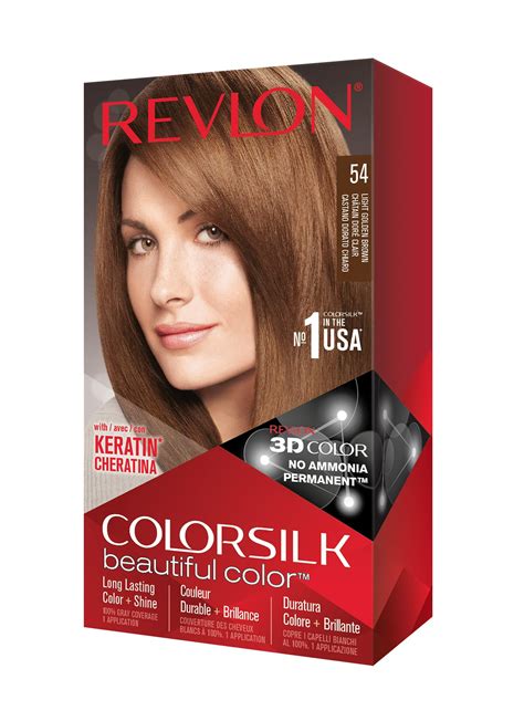 REVLON Colorsilk Beautiful Color Permanent Hair Color with 3D Gel ...