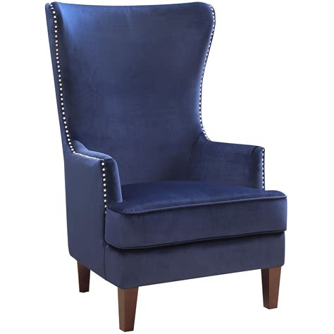 Home Chair | Blue accent chairs, Occasional chairs, Brown, blue living room