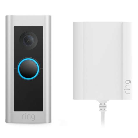 Buy Ring Pro 2 Plug In Video Doorbell - Silver | Doorbells | Argos