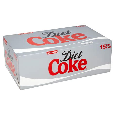 Diet Coke 15 x 330ml Cans | Canned Drinks | Iceland Foods