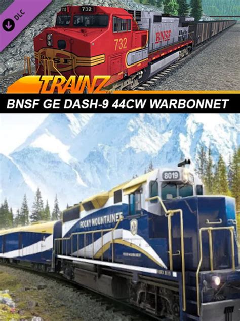 Trainz Railroad Simulator 2019: BNSF GE Dash-9 44CW Warbonnet Server ...